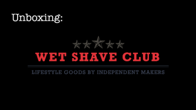 unboxing wet shave club